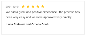 Screenshot Review for Stacey Sandlin Benas Veikalas Mortgage Broker Slam Dunk Mortgage Team Viera, Melbourne Florida